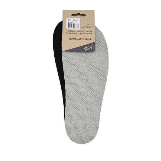 Bamboo Fresh ulošci za barefoot obuću, antibakterijska pena i bambus tkanina, debljine 4 mm