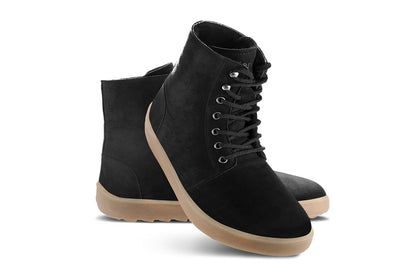 Winter Crne Mat barefoot cizme bocni prikaz para cizama